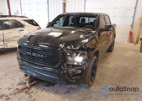 2019 Ram 1500 Big Horn/Lone Star 4X4 5'7 Box z USA, uszkodzony, nr VIN 1C6RRFFG6KN695392